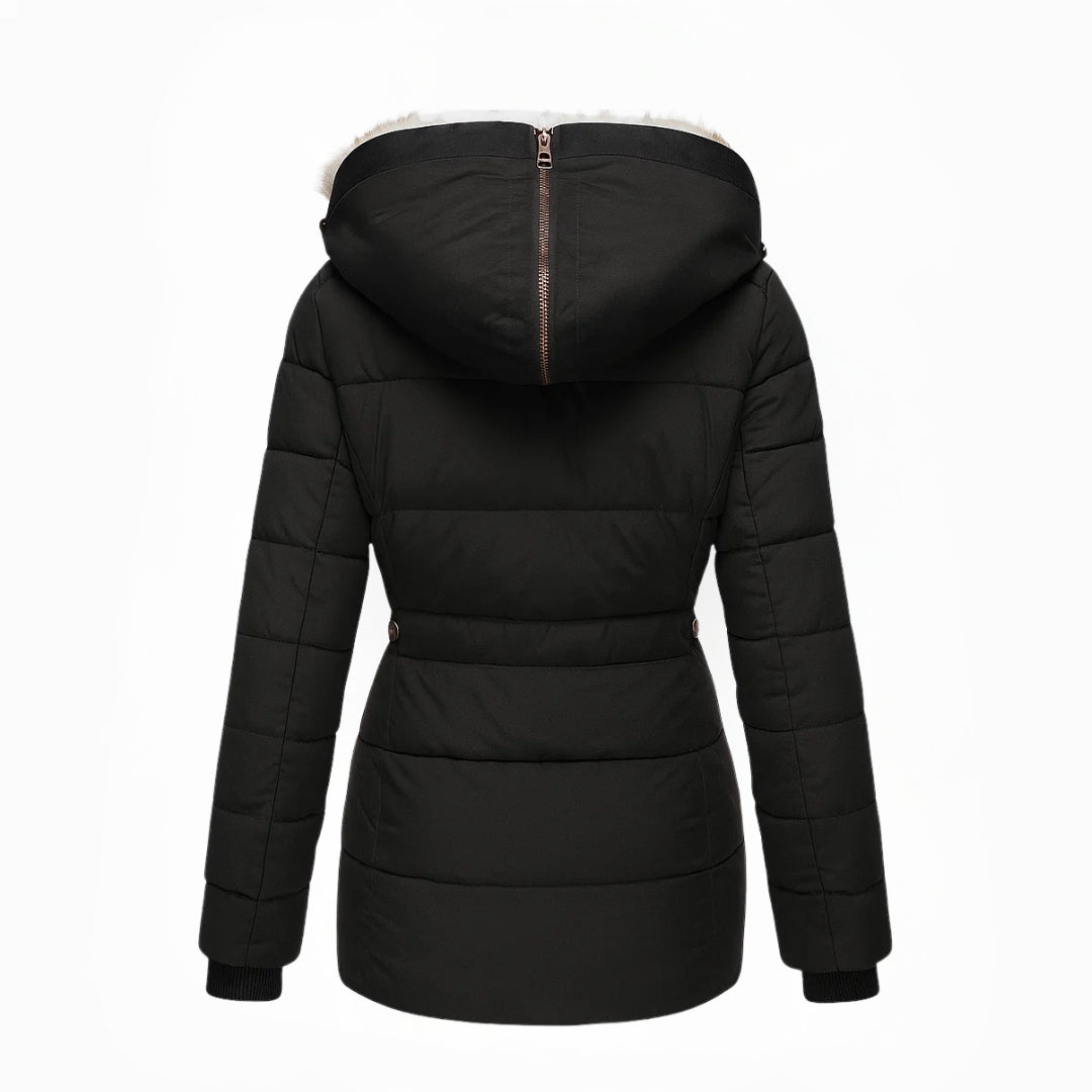 Ruth | Women's Hooded Insulated Quilted Winter Coat