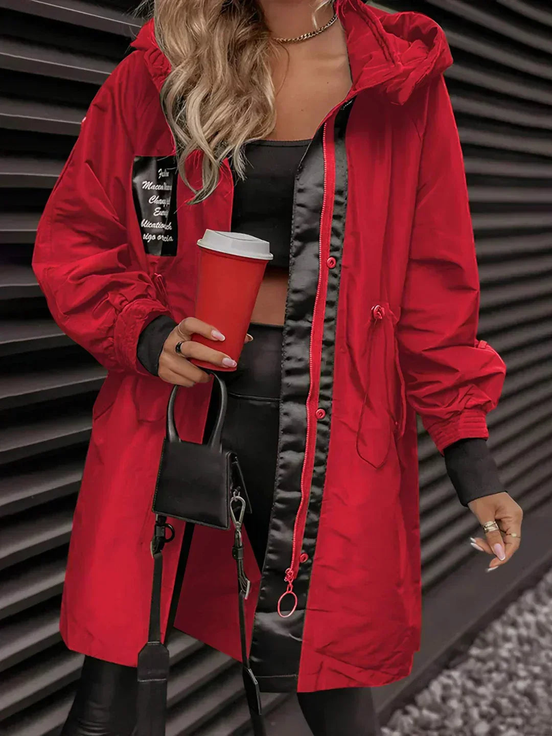 Sandra | Hooded Long-Sleeve Jacket