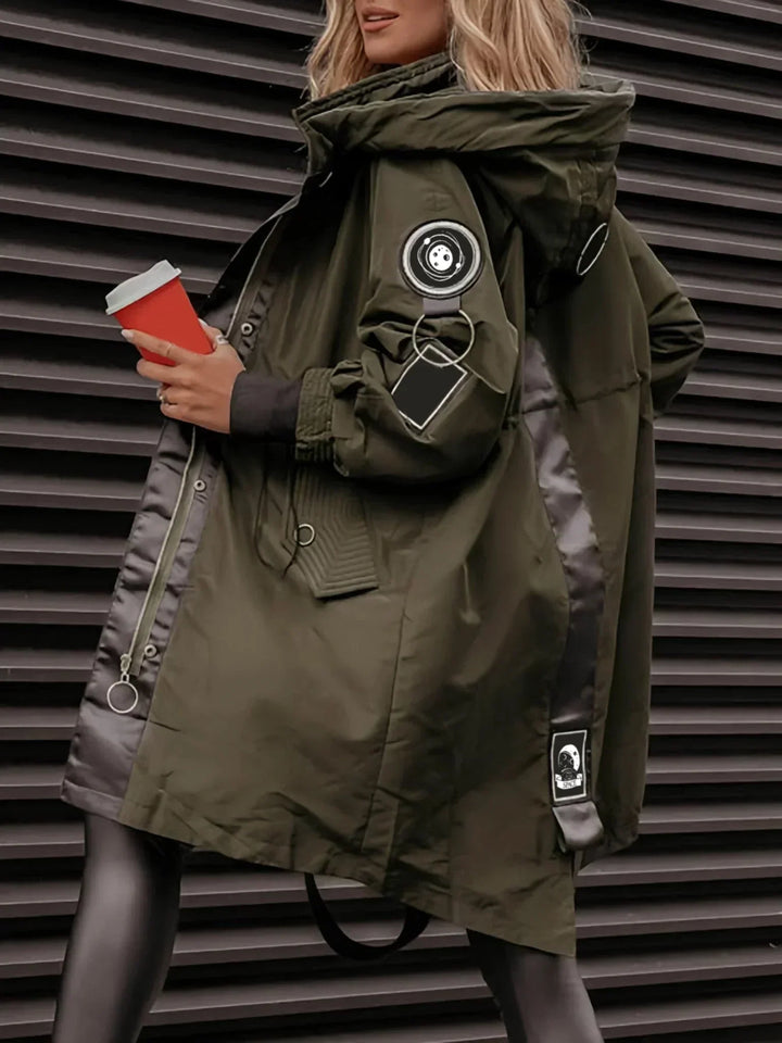 Sandra | Hooded Long-Sleeve Jacket