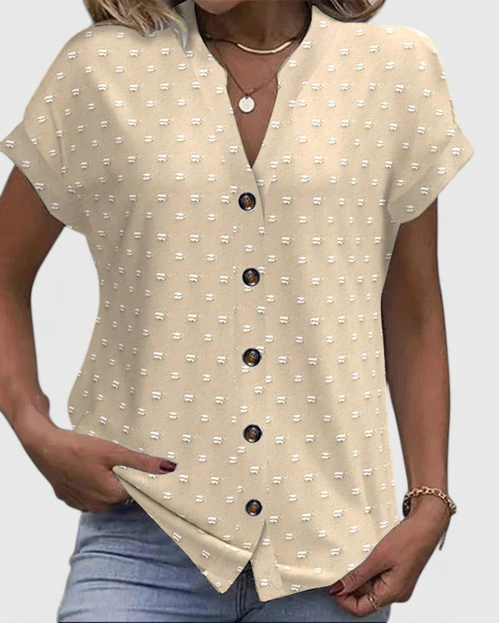 Jamie | Comfortable V-Neck Shirt