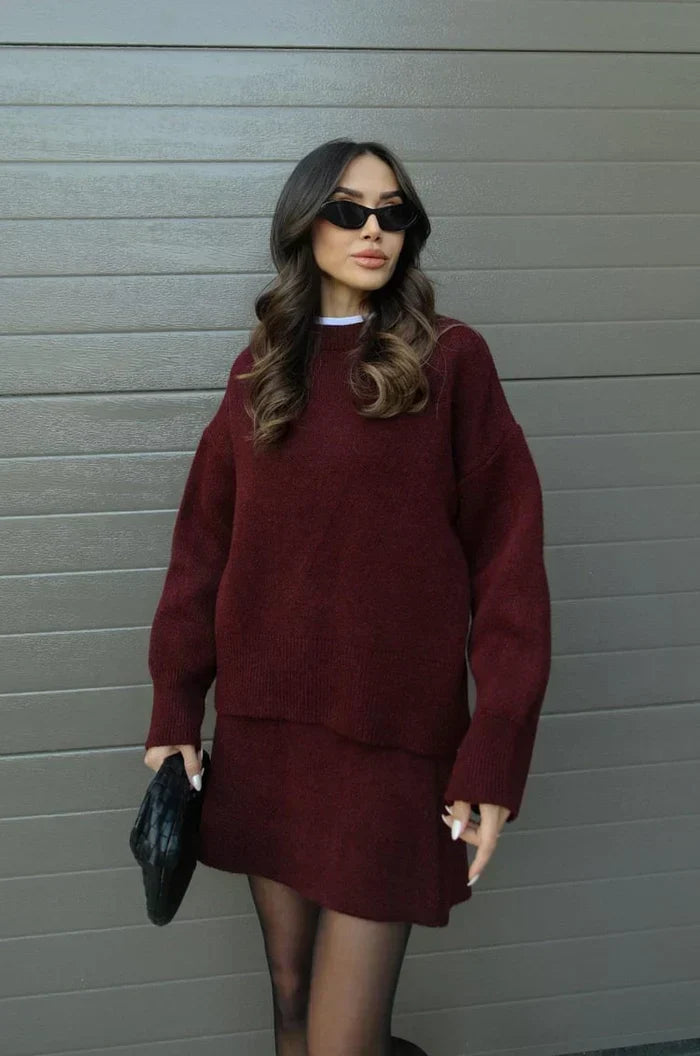 Amy | Soft Knit Two-Piece Set