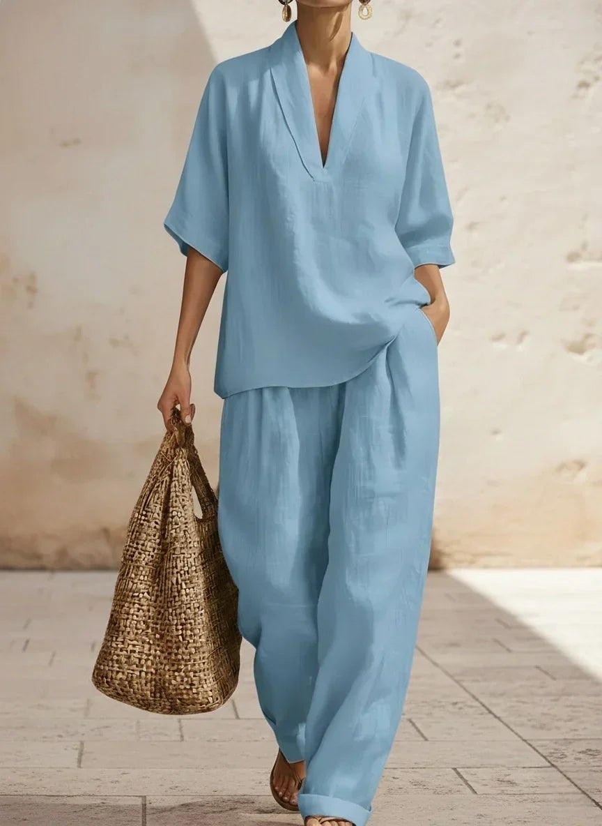 Lilly | Effortless Linen Two-Piece Set