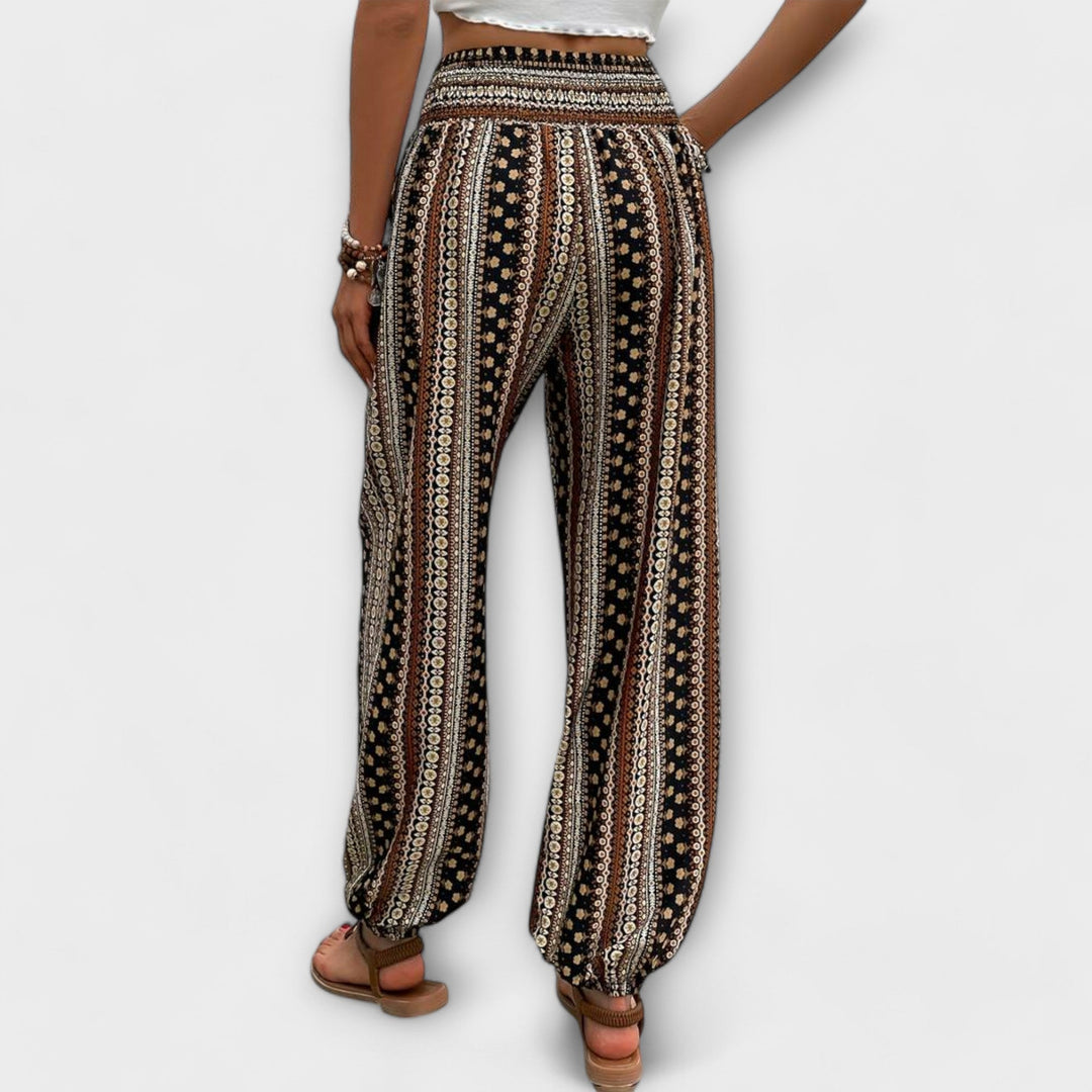 Jamie | Ethnic Graphic Pants