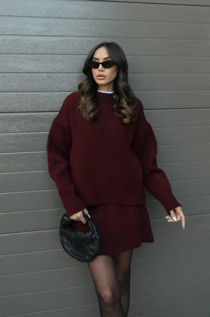 Amy | Soft Knit Two-Piece Set
