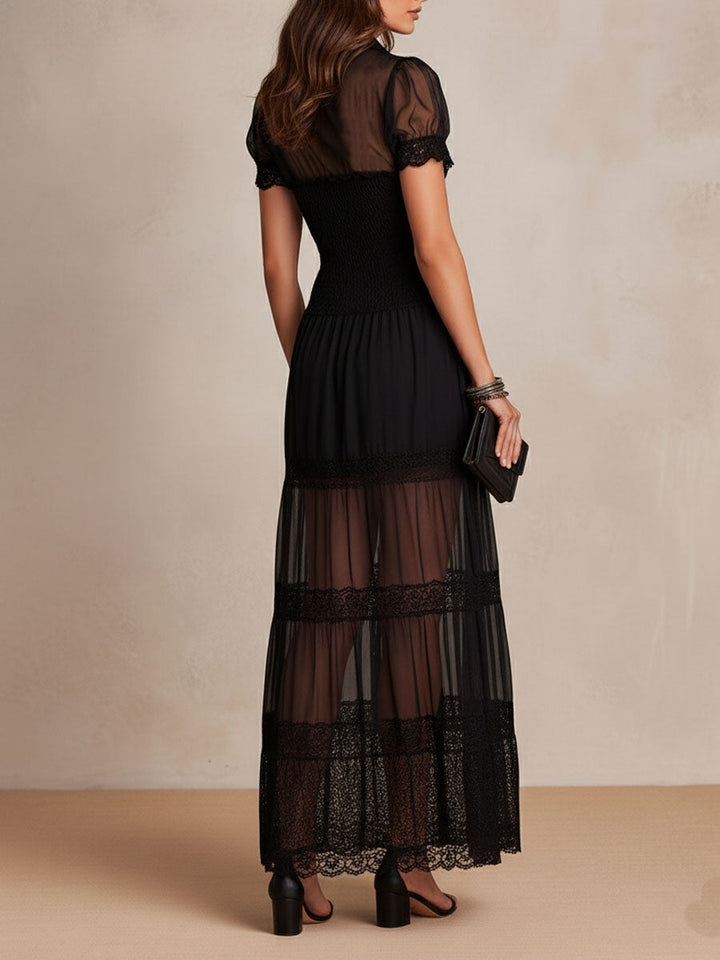 Carol | Elegant Lace Maxi Dress