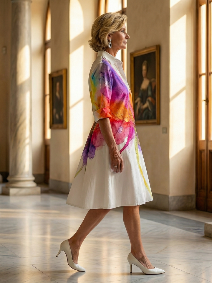 Ulyssa | Painted Garden Dress