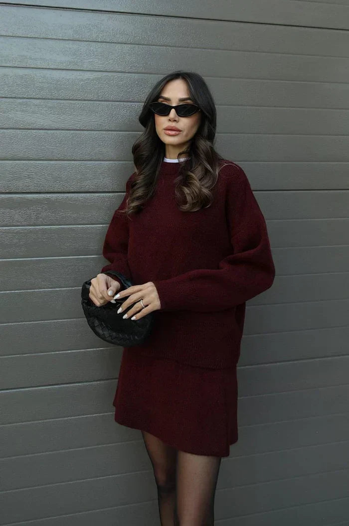 Amy | Soft Knit Two-Piece Set