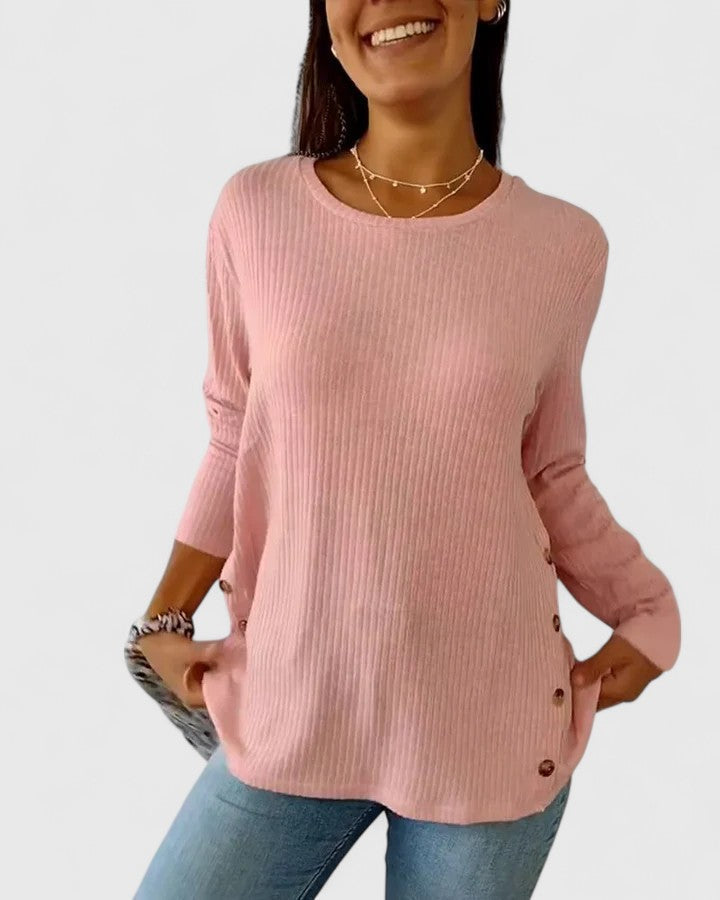 Jamie | Elegant Crew Top