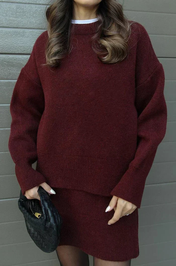 Amy | Soft Knit Two-Piece Set