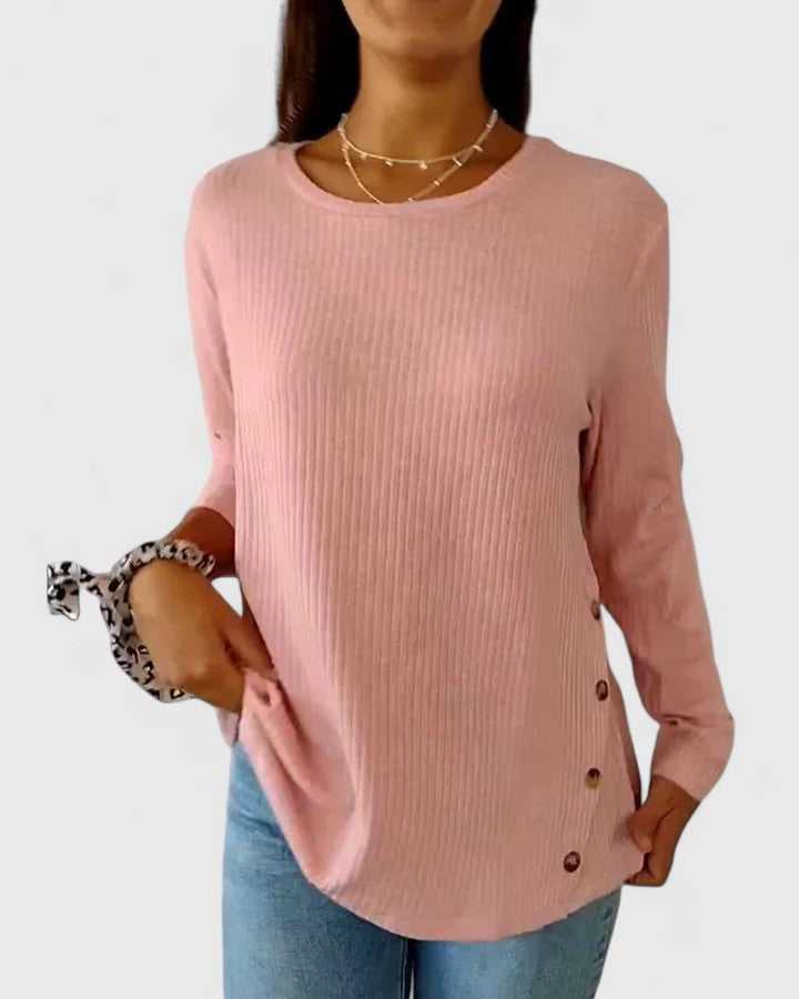 Jamie | Elegant Crew Top