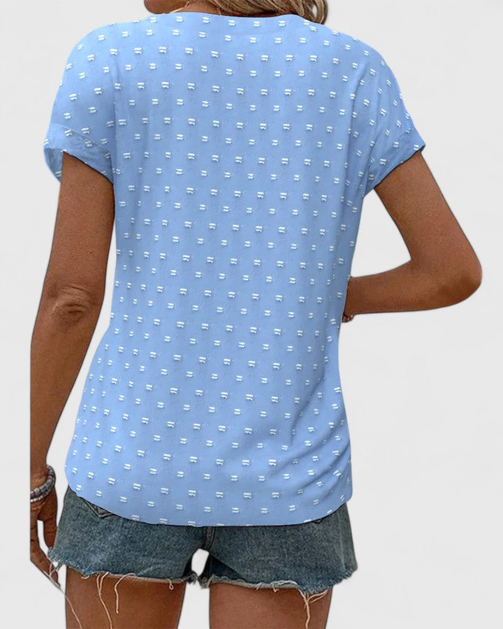 Jamie | Comfortable V-Neck Shirt
