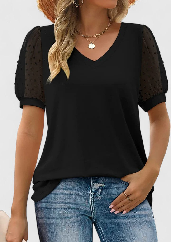 Jamie | Comfortable V-Neck Top