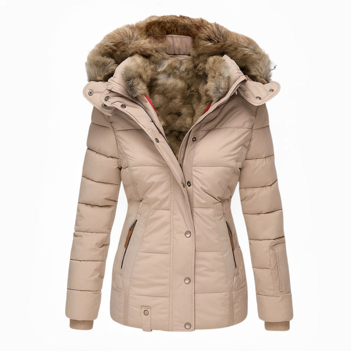 Ruth | Women's Hooded Insulated Quilted Winter Coat