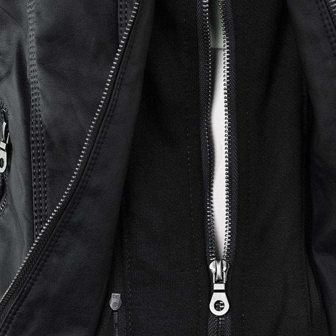 Lois | Hooded Moto Jacket