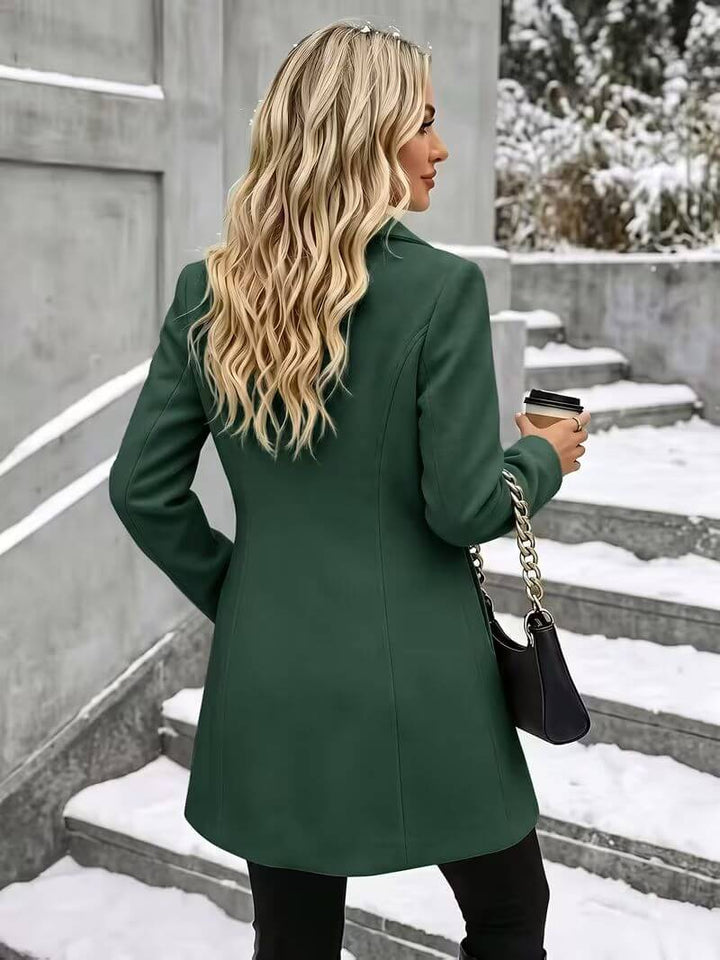 Joyce | Comfortable Coat with Stand Collar