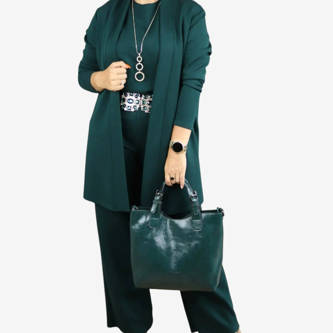 Christine | Elegant 3-Piece Set - Green