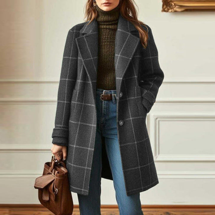 Fiona – Classic Check Coat