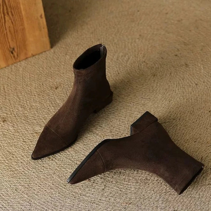 Tina™ | Elegant Comfort Heel Boots
