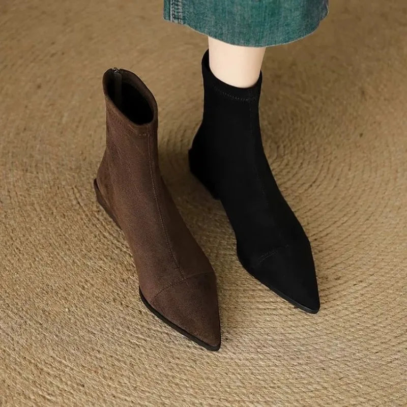Tina™ | Elegant Comfort Heel Boots
