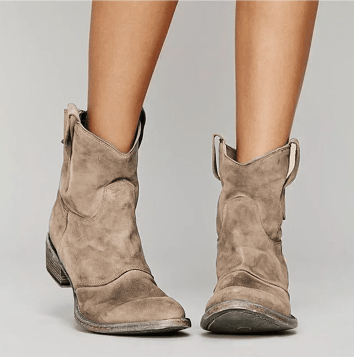 Hailey™ | Suede Orthopedic Ankle Boots
