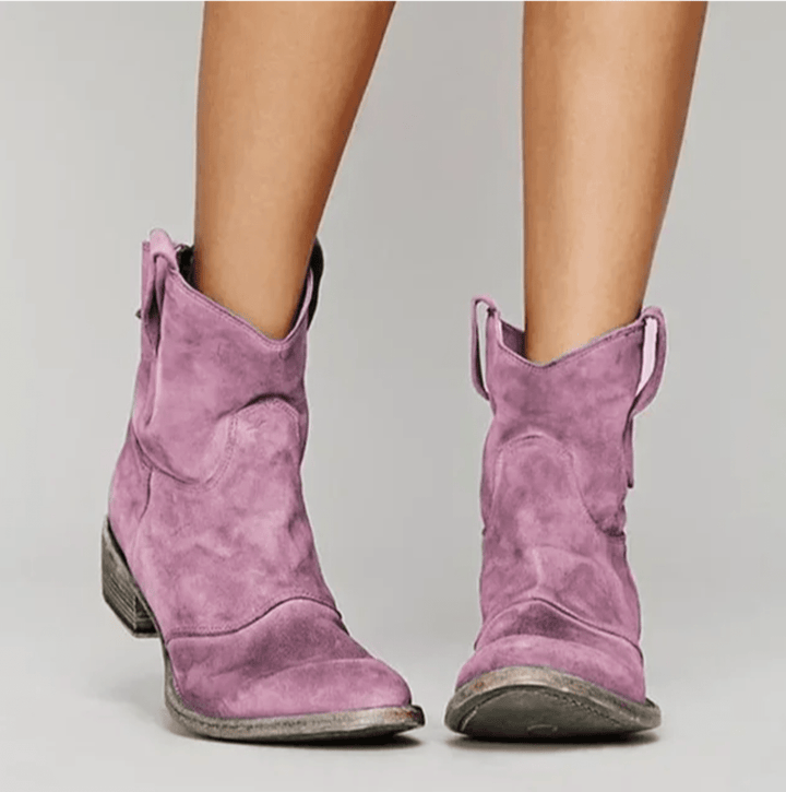 Hailey™ | Suede Orthopedic Ankle Boots