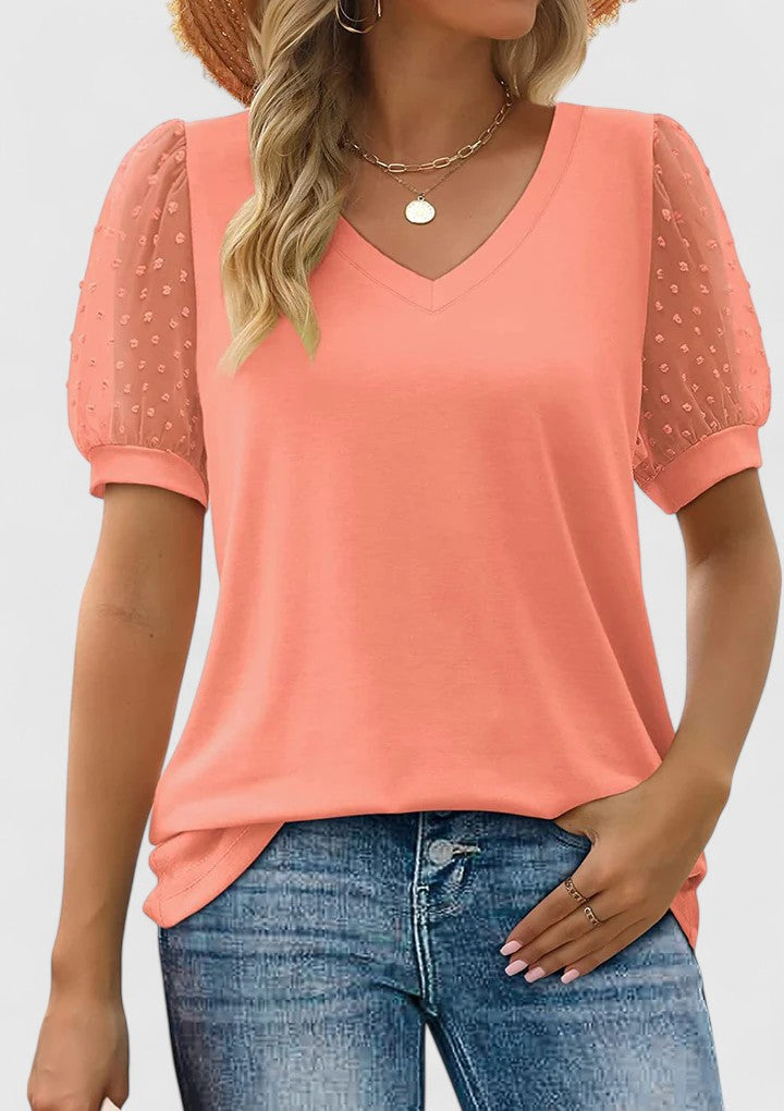 Jamie | Comfortable V-Neck Top