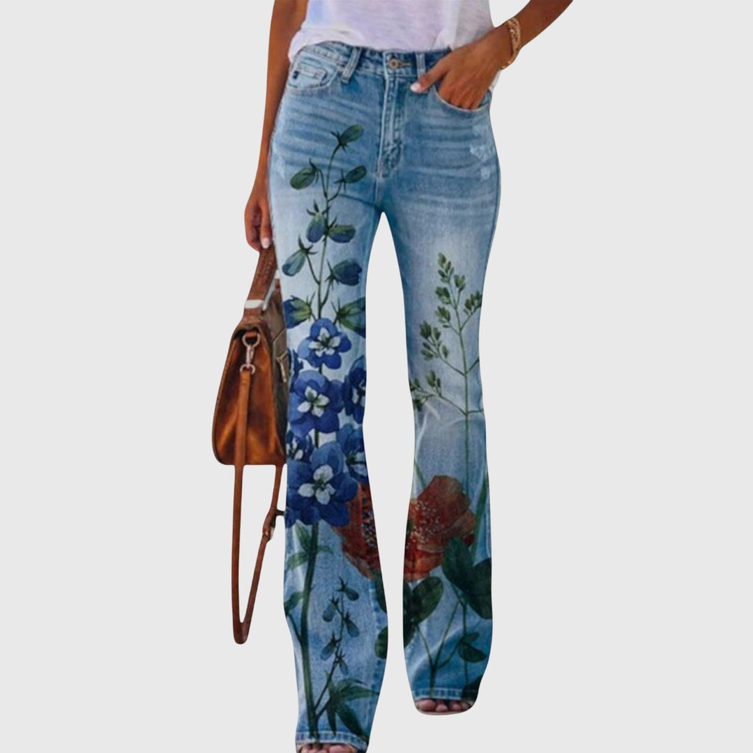 Jamie | Floral Print Pants