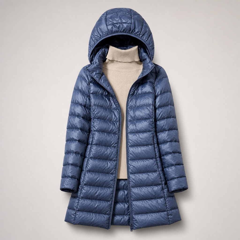 Linda Ultralight Down Jacket - Blue