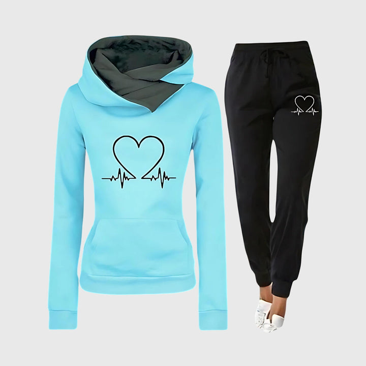 Comfortable Athletic Lounge Set Blue
