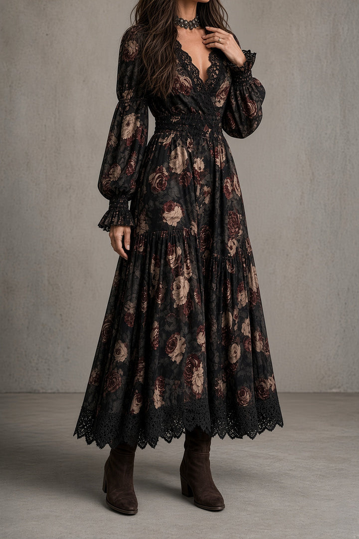 Judith | Vintage Dress - Black