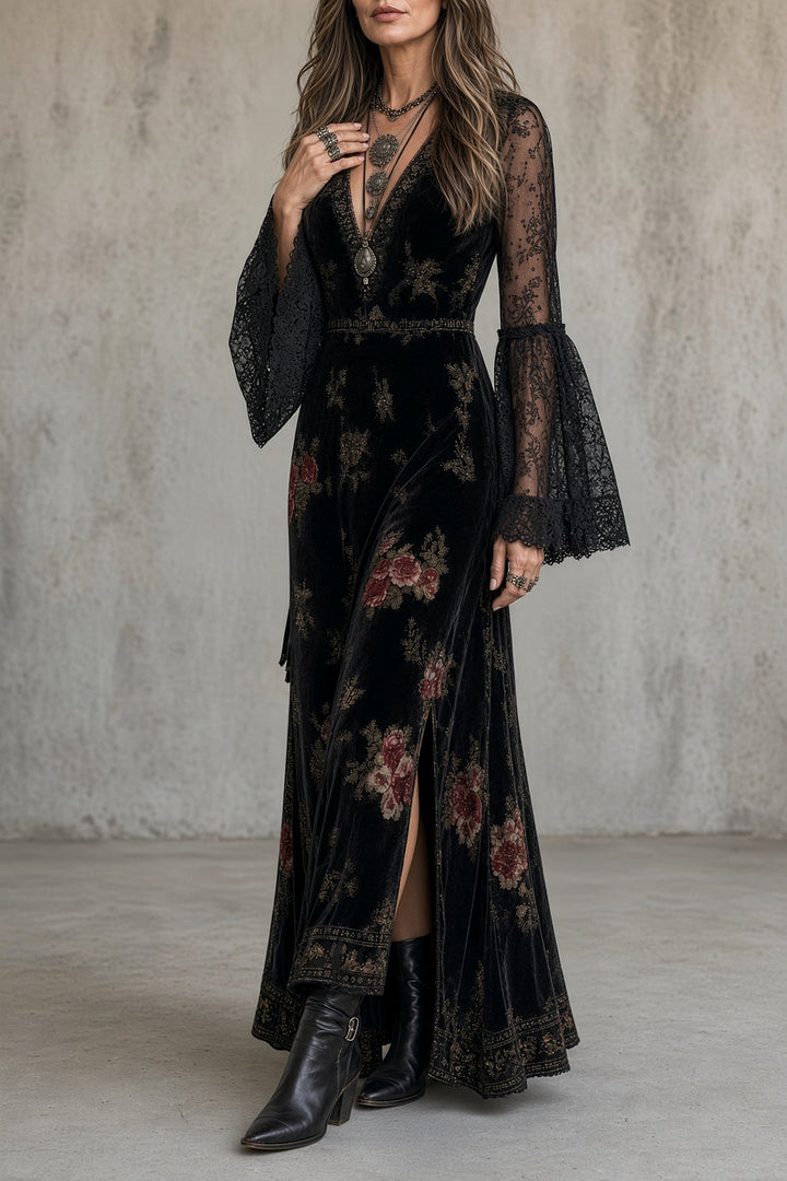 Grace | Velvet Dress