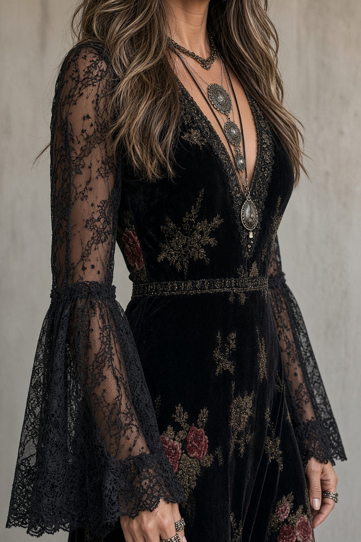 Grace | Velvet Dress