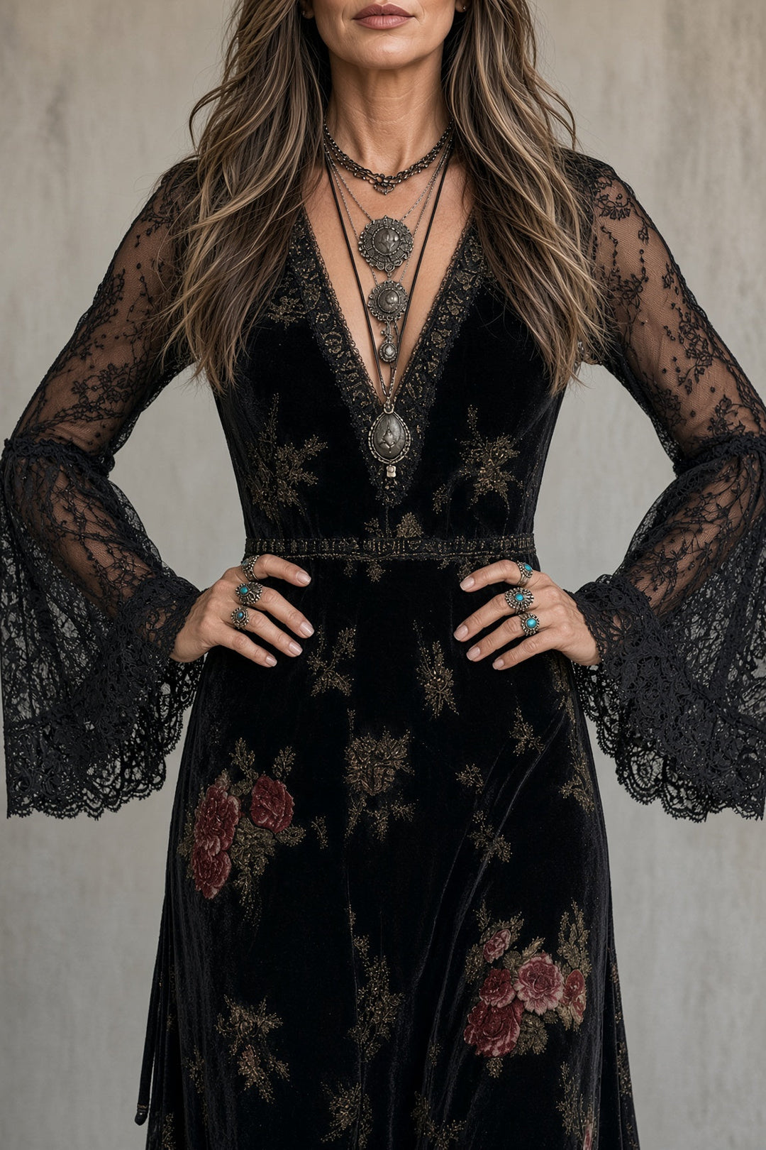 Grace | Velvet Dress
