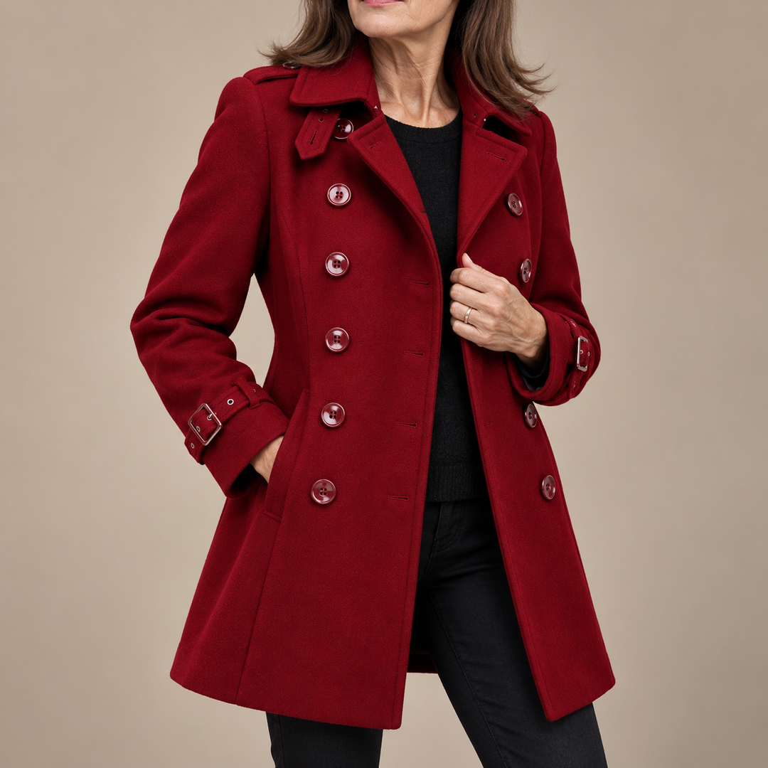 Naomi | Elegant Longline Trench Coat
