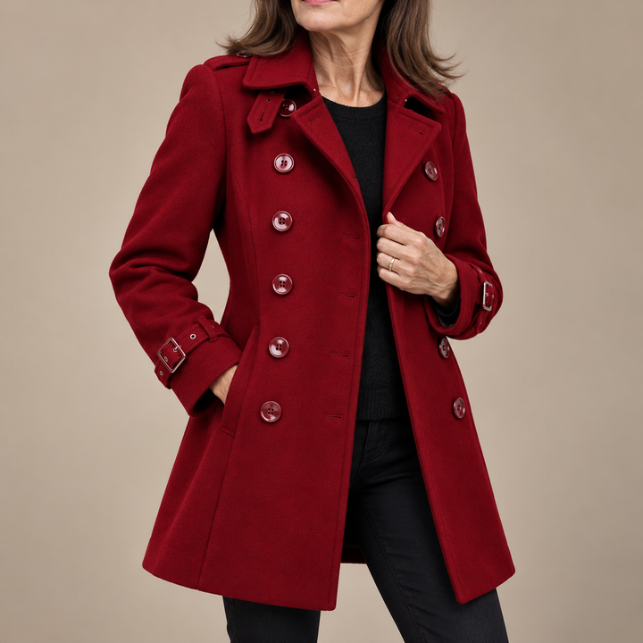 Naomi | Elegant Longline Trench Coat