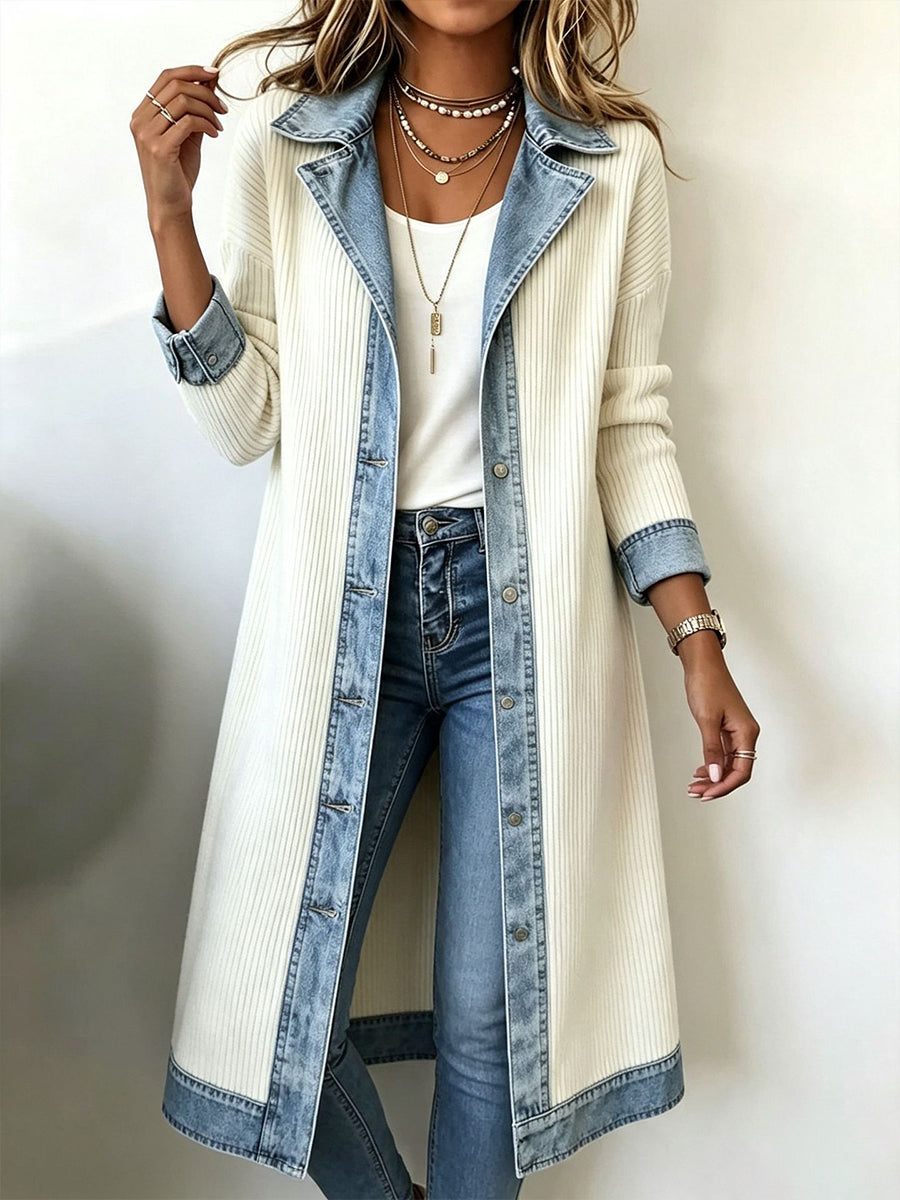 Linda | Casual Long-line Knit Cardigan